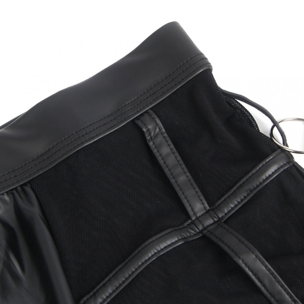 Різне - Чоловічі труси напівпрозорі Star Night з обмежувачами для рук, чорні, L 6