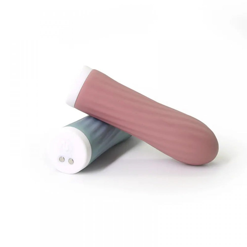 Разное - Мини-вибратор для клитора рельефный Sweet Em Velvet Lure, 10 режимов вибрации, голубой 5