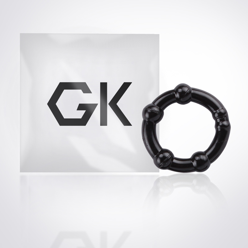 Эрекционные кольца и насадки на член - Набор эрекционных колец GK Power Cock Rings-Clear 10 шт 1