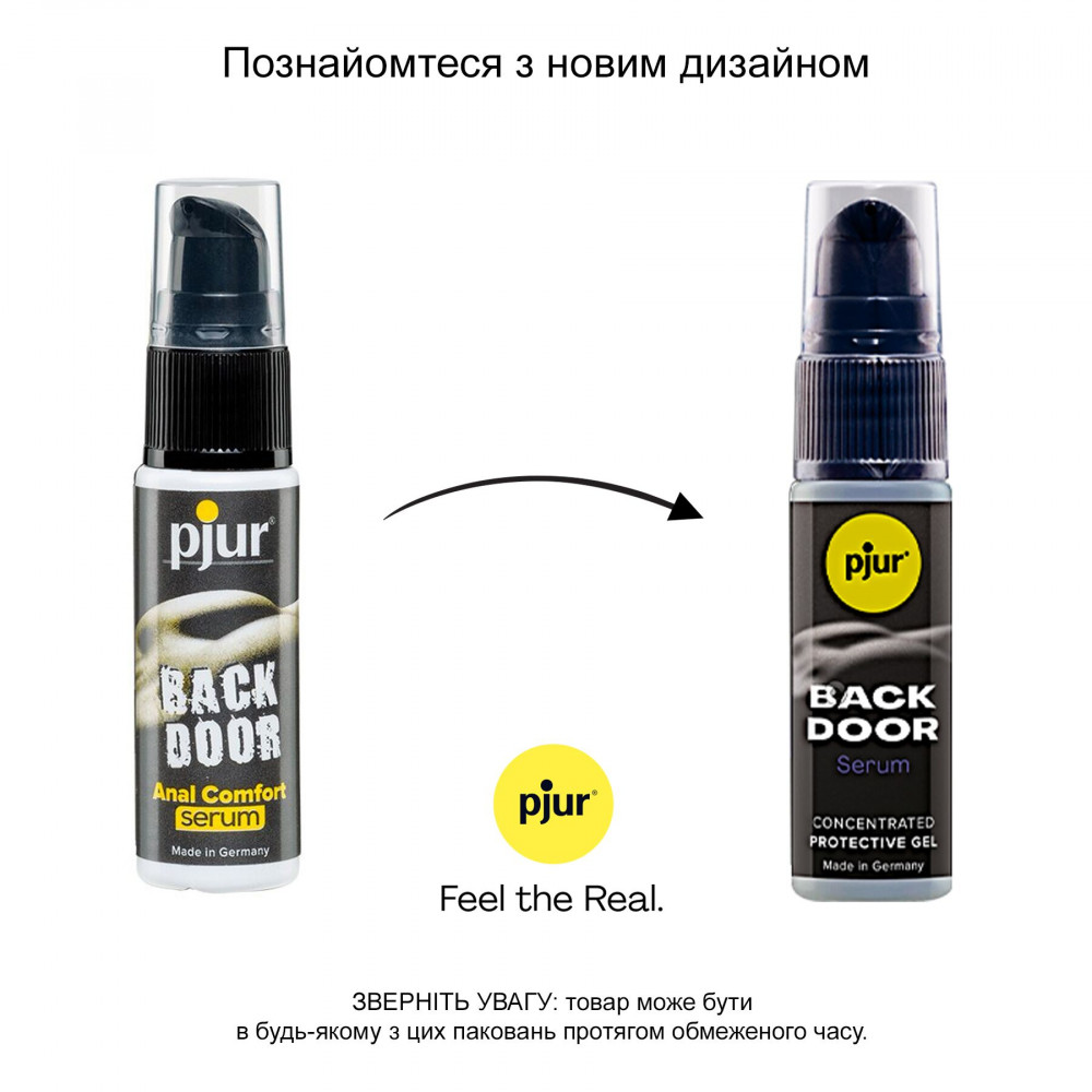 Анальные смазки - Расслабляющая анальная сыворотка pjur BACK DOOR Serum 20 мл, создает пленку, высококонцентрированная 9