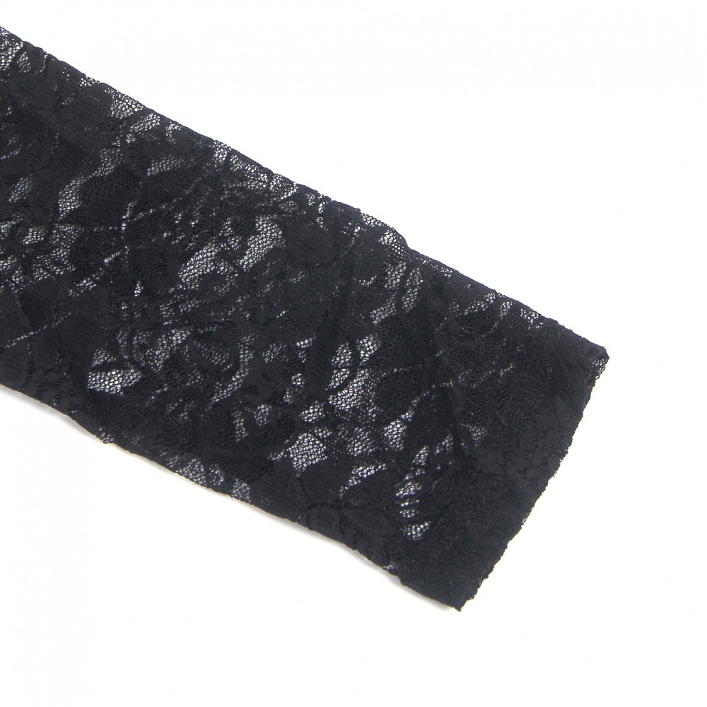 Різне - Сукня з мереживом Star Night з імітацією шкіри, чорна, S 9