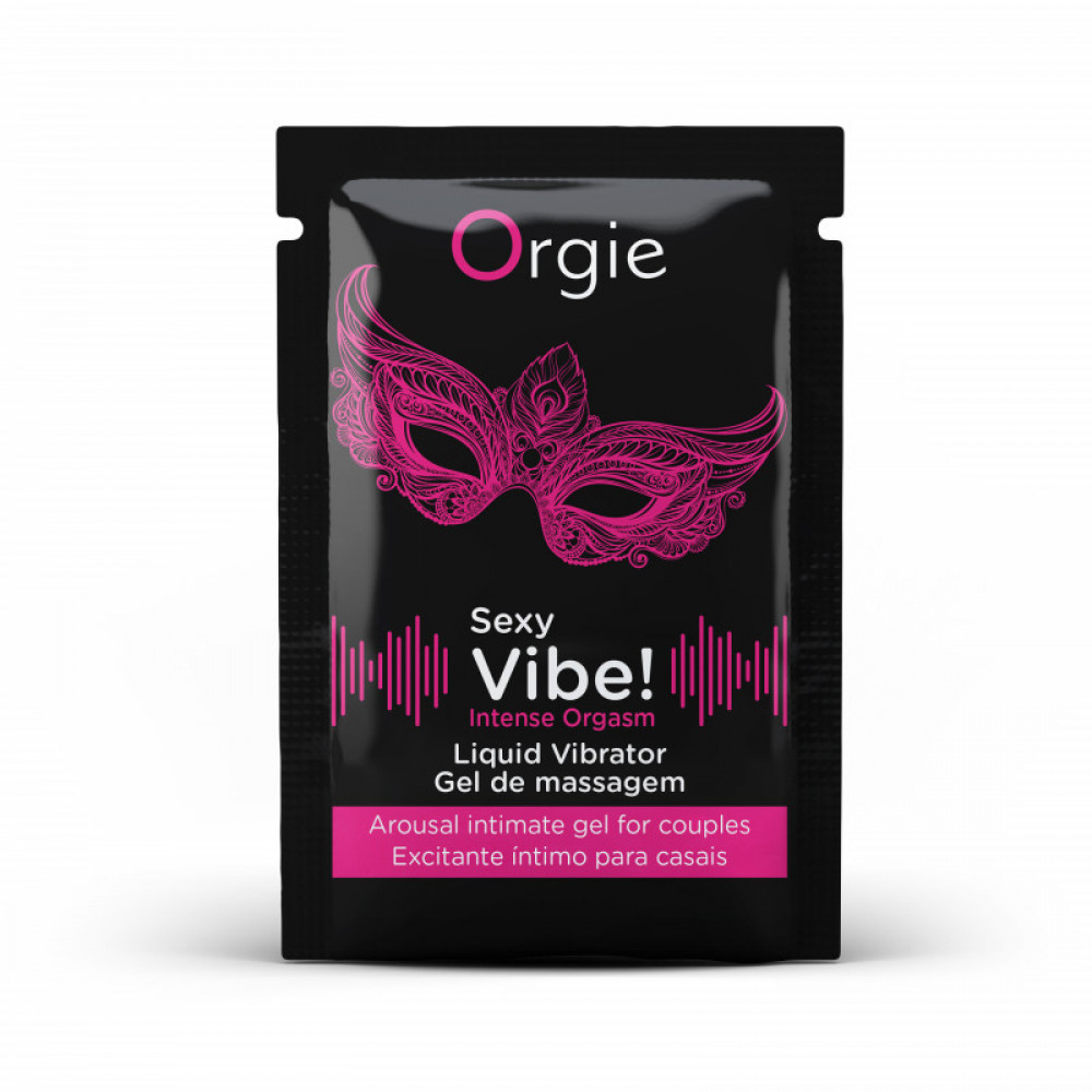 Средства для возбуждения - САШЕТ Жидкий вибратор Orgie SEXY VIBE усиление оргазма, 1 мл