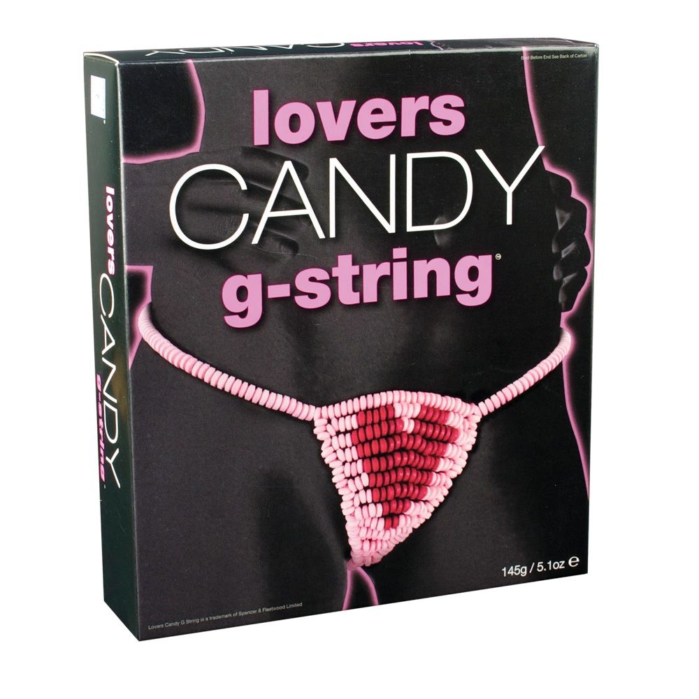 Конфеты - Съедобные трусики стринги Lovers Candy G-String (145 гр)