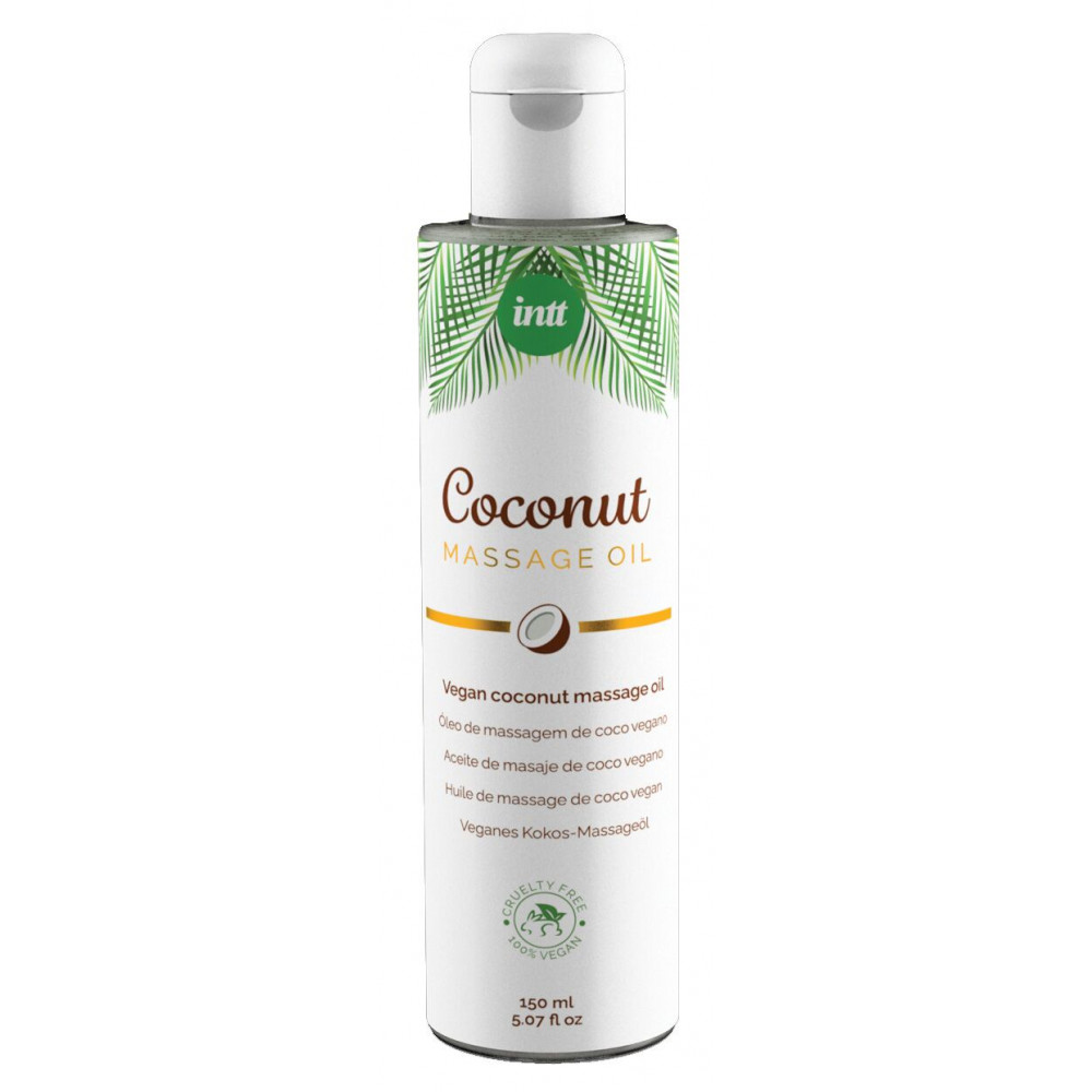 Массажные масла - Массажное масло Intt Coconut Vegan (150 мл)