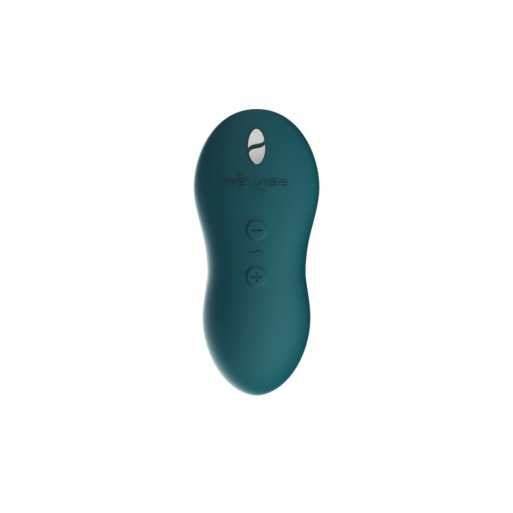 Клиторальный вибратор - Мощный мини-вибромассажер Touch X Green Velvet by We-Vibe, удобно совмещать с проникающим сексом