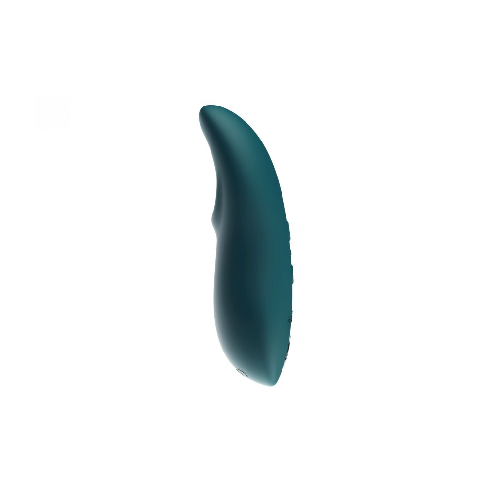 Клиторальный вибратор - Мощный мини-вибромассажер Touch X Green Velvet by We-Vibe, удобно совмещать с проникающим сексом 7