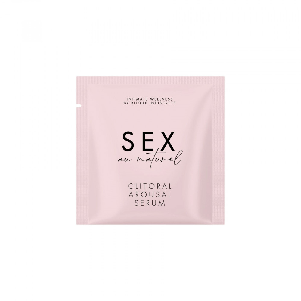 Женские смазки - Пробник возбуждающей сыворотки для клитора Bijoux Indiscrets Sex au Naturel — Clitorale Arousal Serum