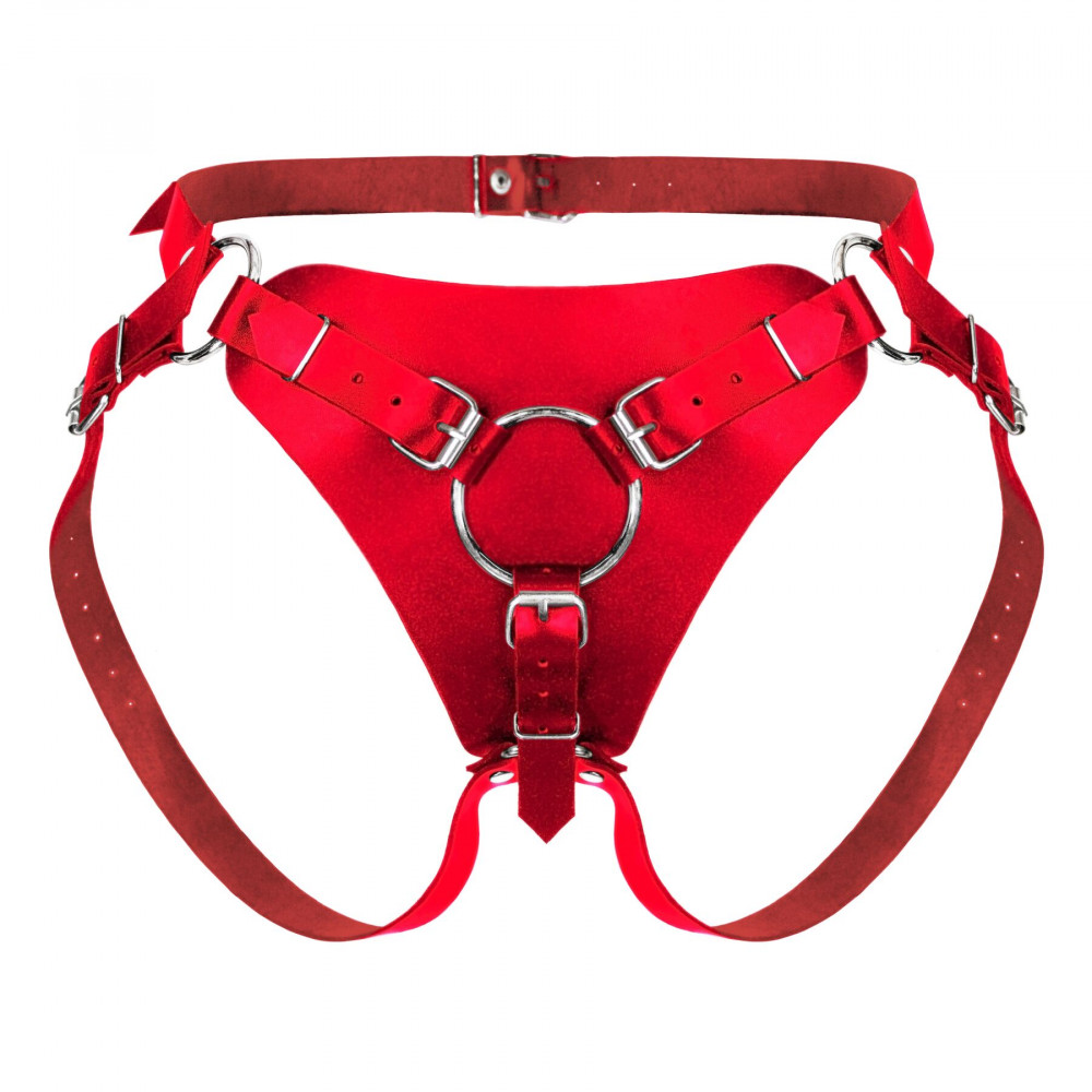 Трусики для страпонов - Трусы для страпона Feral Feelings Strap-on Harness Red, red