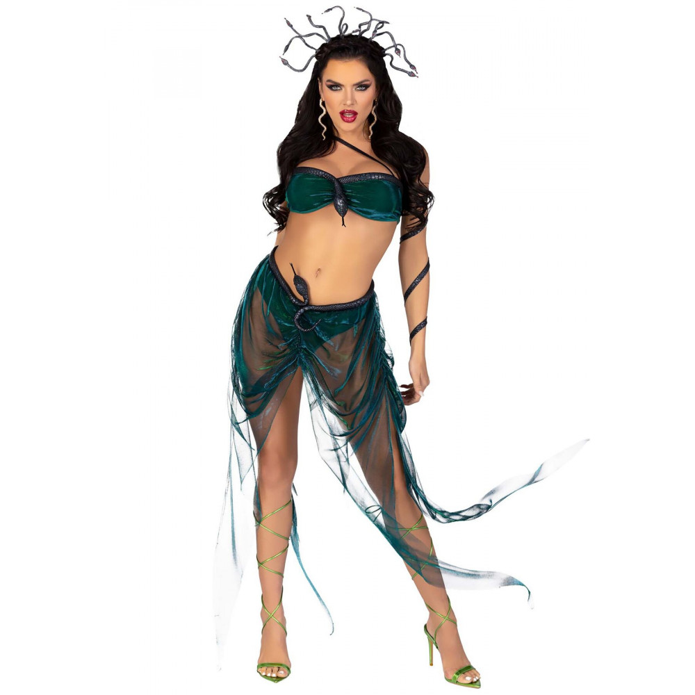 Эротические костюмы - Эротический костюм горгоны Медузы Leg Avenue Medusa Costume XS 2