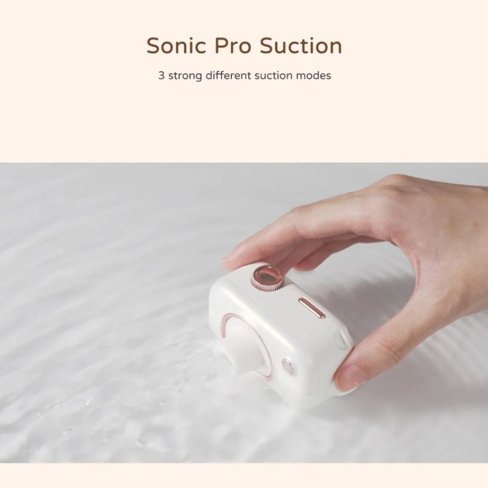 Різне - Смарт стимулятор 5-в-1 для клітора, сосків та точки G BeYourLover Alberta у вигляді фотоапарата, білий 10