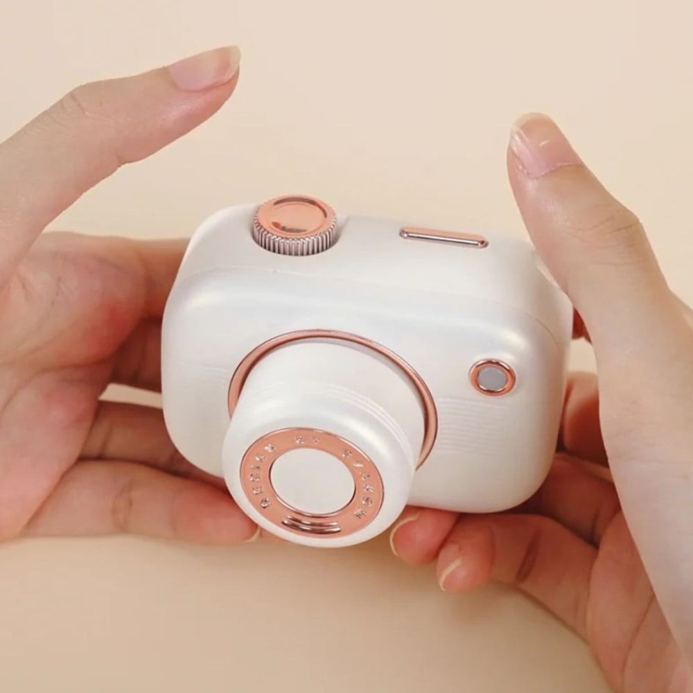 Різне - Смарт стимулятор 5-в-1 для клітора, сосків та точки G BeYourLover Alberta у вигляді фотоапарата, білий 4