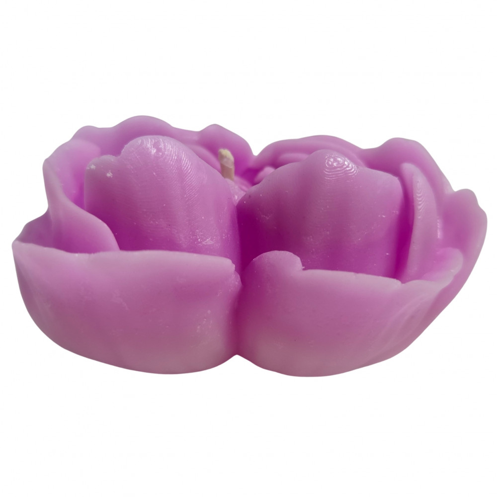 Різне - Свічка низькотемпературна люмінесцентна GlowKink фіолетова, L 4