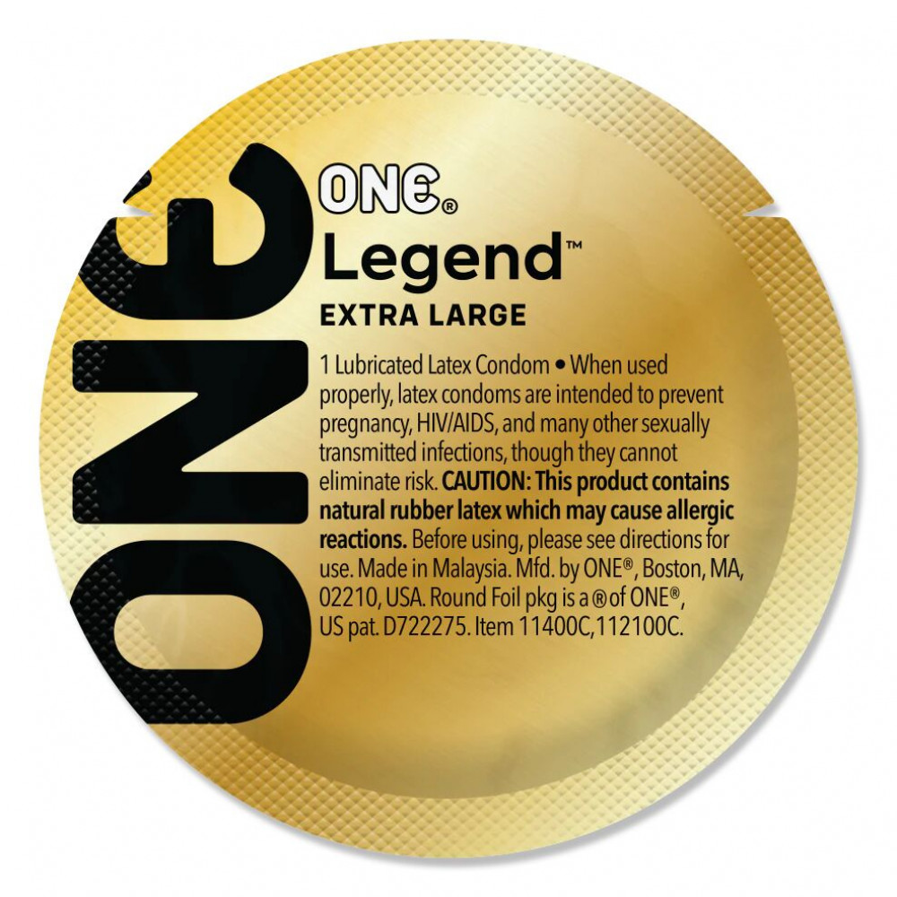 Презервативы - Презерватив ONE Legend Extra Large 1 шт