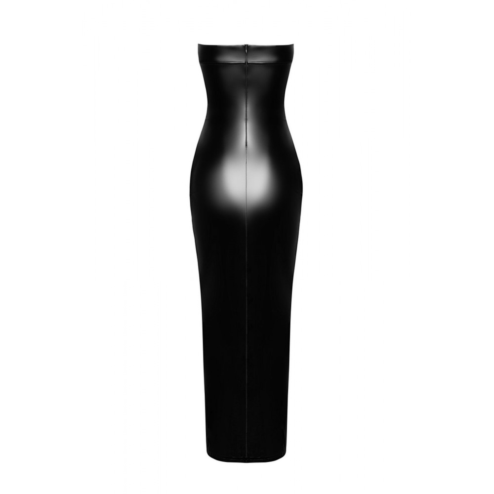 Різне - Сукня Noir Handmade F336 Powerwetlook long dress - M 6