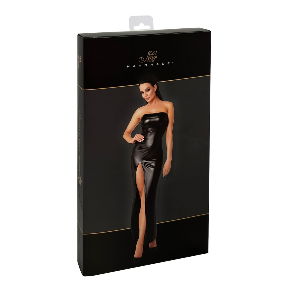 Різне - Сукня Noir Handmade F336 Powerwetlook long dress - M 7