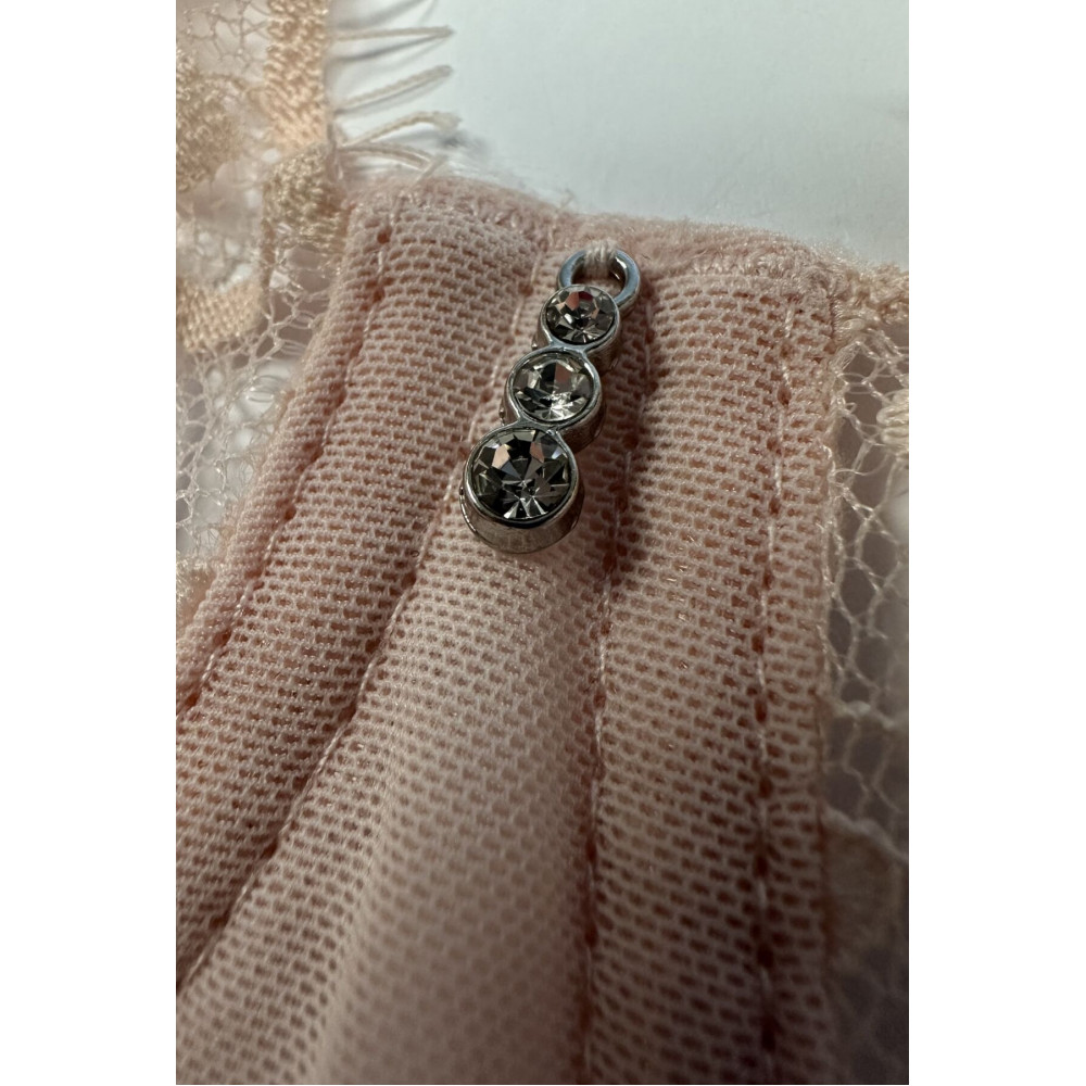 Женское эротическое белье - Боди Passion ZOVEL BODY light pink M 8