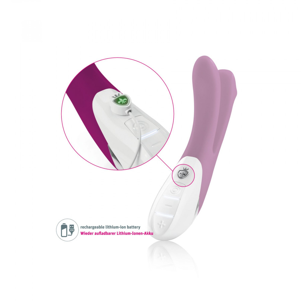 Классический вибратор - Вибратор Mystim Bon Aparte oh so aubergine 4