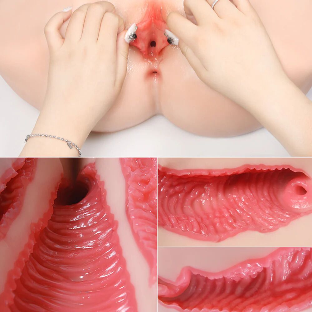 Мастурбаторы с вибрацией - Мастурбатор Kokos 004 Vailla ONAHOLE Real Vagina 10