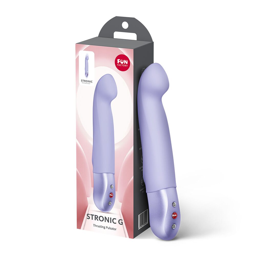 Класичний вібратор - Пульсатор для точки G Fun Factory STRONIC G Purple 2