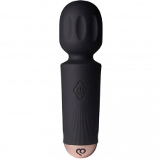 Вібромасажер Rocks Off Mini Wand Black Tulip, 16 режимів