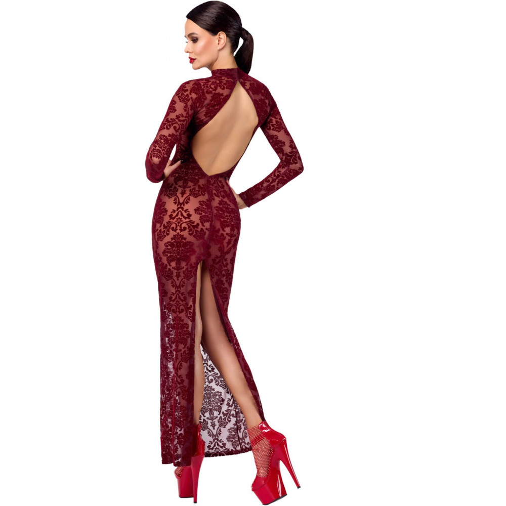  - Сукня Noir Handmade F383 Kink Royal gown/long dress S 1
