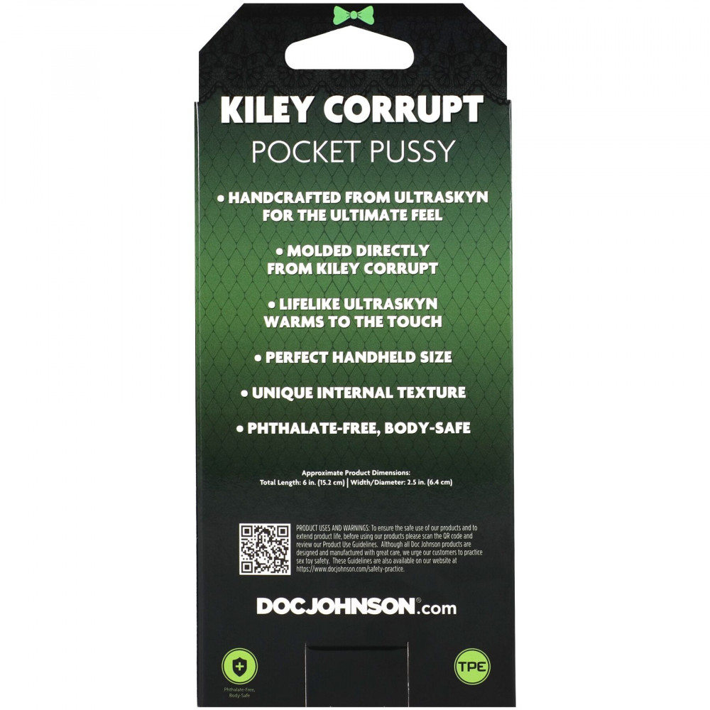Мастурбаторы без вибрации - Мастурбатор Doc Johnson Kiley Corrupt 6