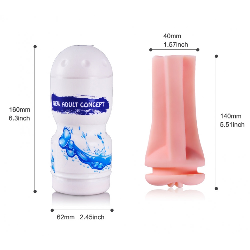  - Вагіна-мастурбатор CANWIN New Dult Concept - Vagina, CAN-M211-4 5