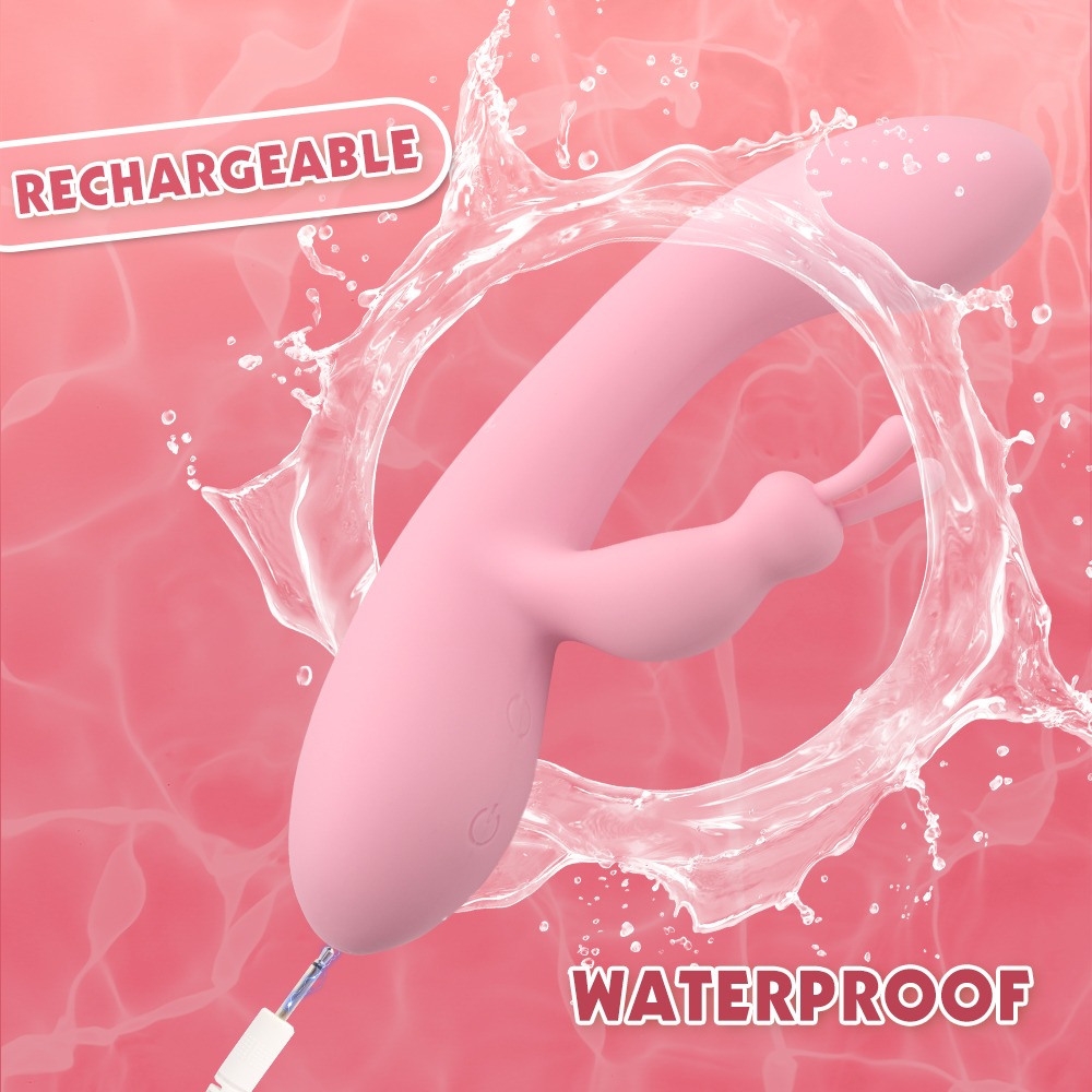 Разное - Вибратор кролик Chisa Aphrovibe Jumping Rabbit, розовый 5