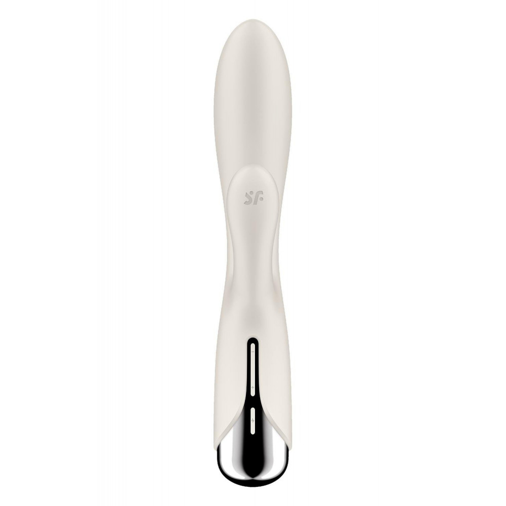 Разное - Вибратор-кролик Satisfyer Spinning Rabbit 1 для точки G и клитора, молочный 4