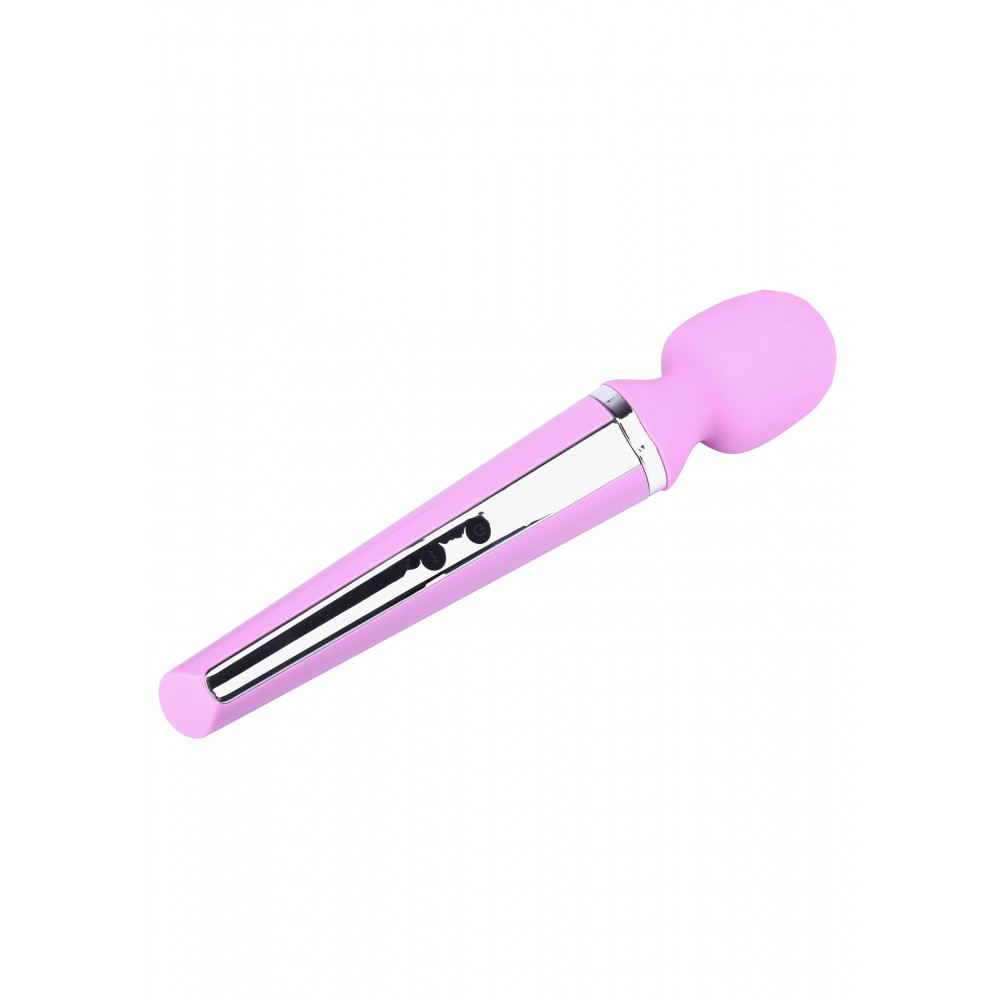 Вибромассажеры - Вибро-Микрофон Massager Genius USB Рожевий 10 Function 5