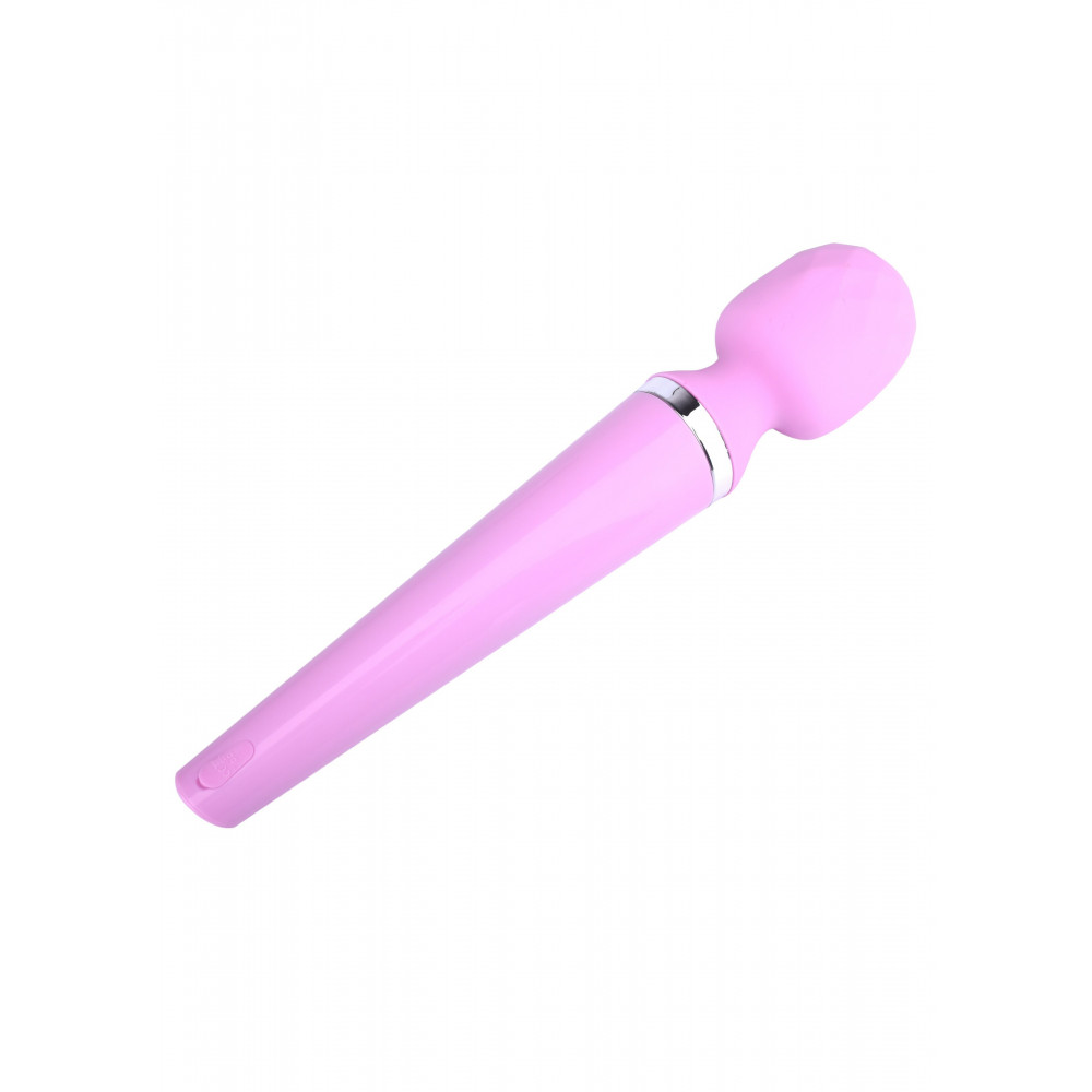 Вибромассажеры - Вибро-Микрофон Massager Genius USB Рожевий 10 Function 4