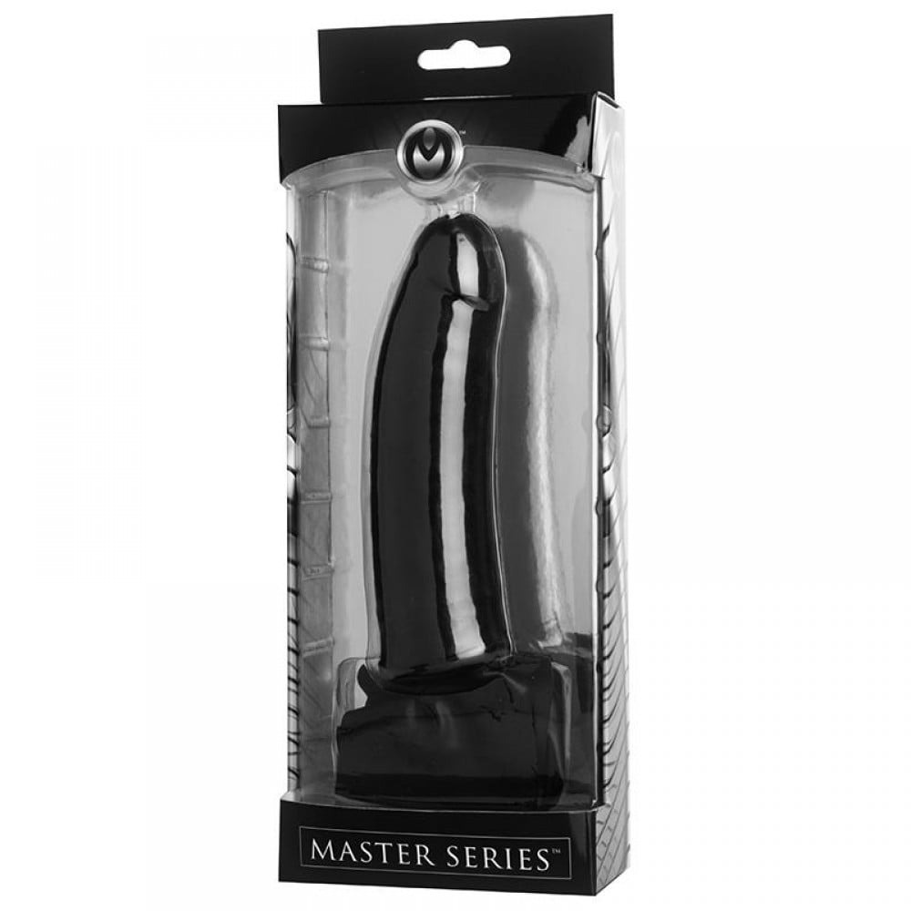 Страпони - Страпон на голову Face Fuck Strap On Mouth Gag із чорного латексу 3