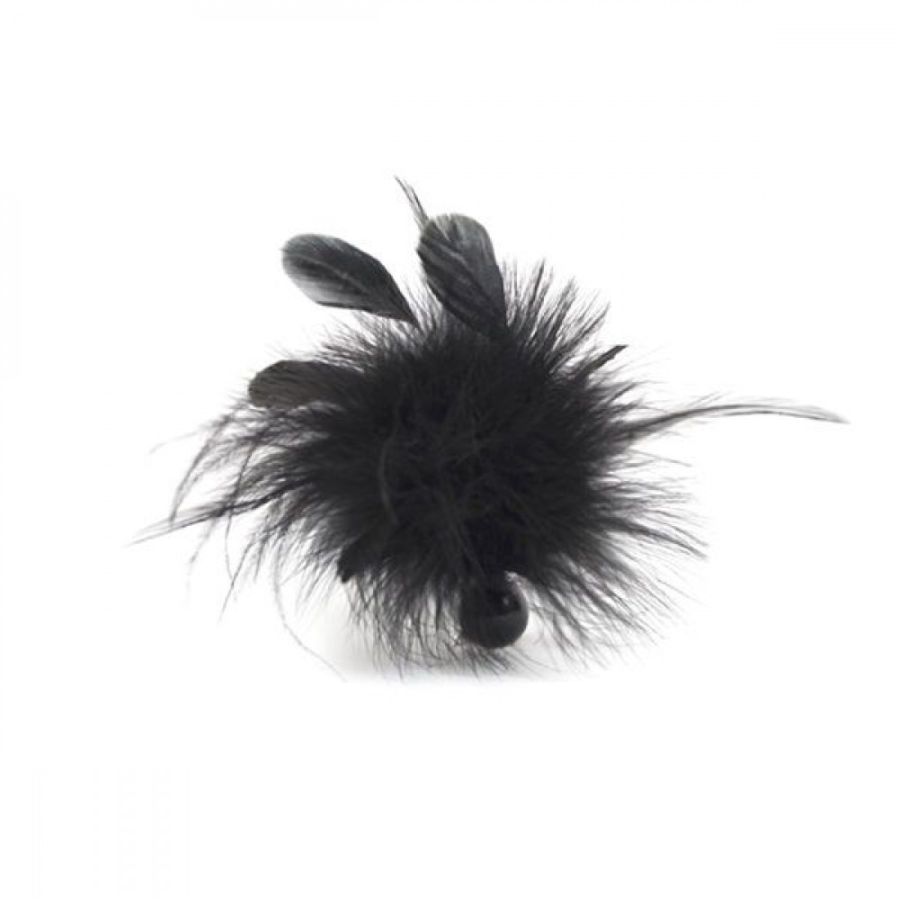 БДСМ плети, шлепалки, метелочки - Метелочка Bijoux Indiscrets Pom Pom - feather tickler
