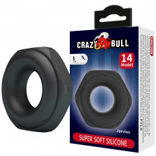Эрекционное кольцо Crazy Bull №14 - Jarvius super soft silicone, BI-210358