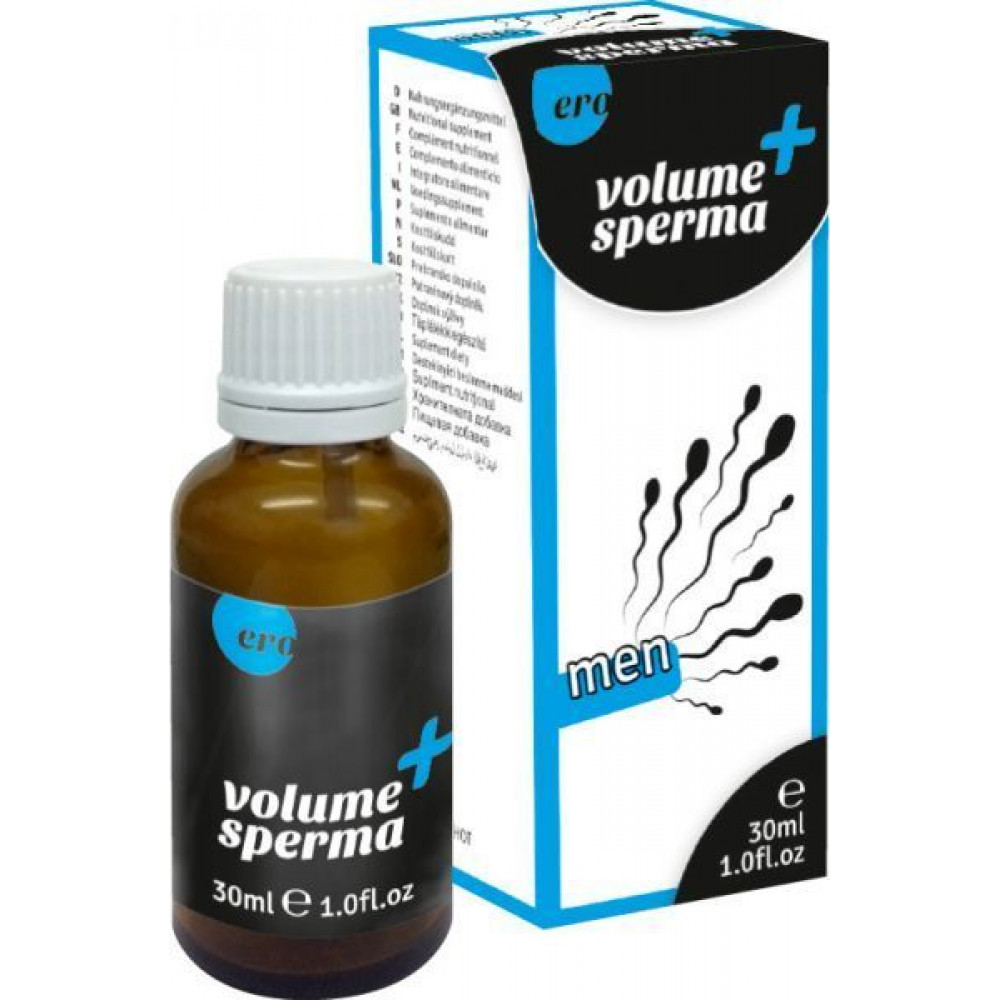 Лубриканты - Капли для увеличения количества и качества спермы ERO Volume Sperma, 30 мл