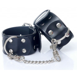 Наручники зі штучної шкіри Fetish Boss Series - Handcuffs with studs, BS3300092