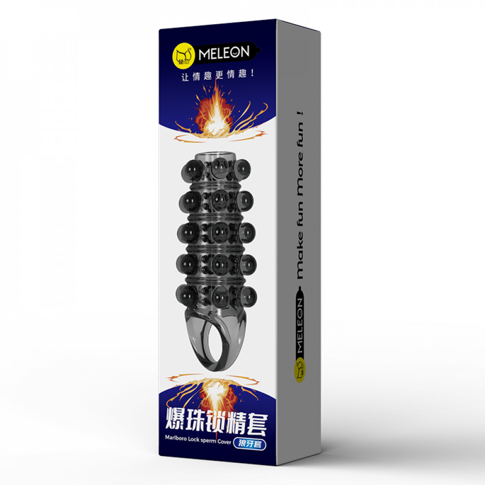 - Стимулююча насадка Meleon - Marlboro Lock sperm Cover, PS-18 8