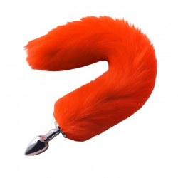 Анальная пробка с хвостом SKN-L14( размер XS )