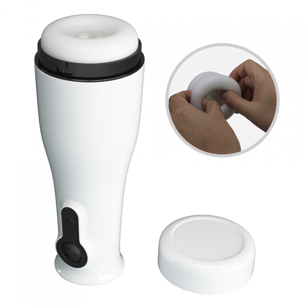  - Автоматический мастурбатор с ротацией PRETTY LOVE - Sabrina Power Rotation Masturbator, BM-00900T101 7