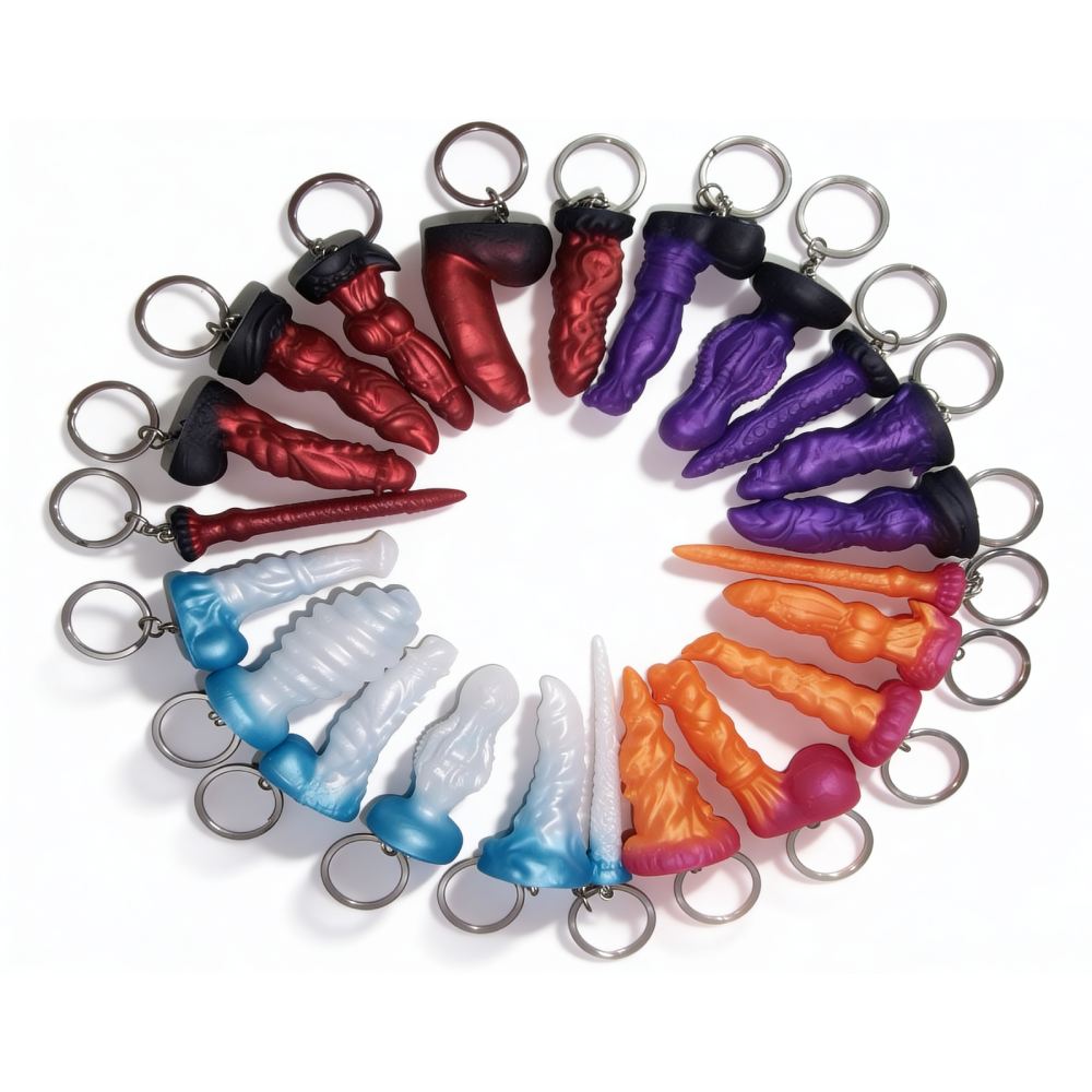  - Брелок «Океан спокуси», фіолетово-чорний, (в ас) 1 шт 4