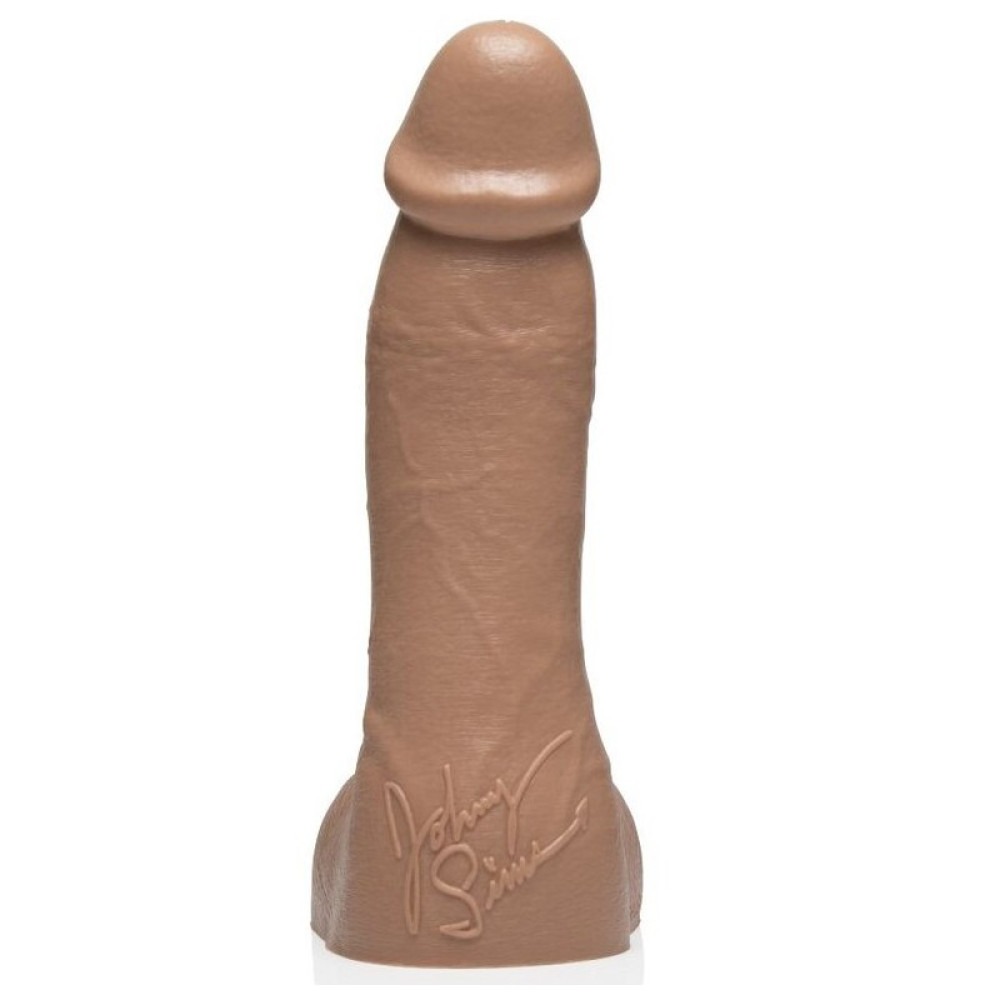 Секс игрушки - Фаллоимитатор с мошонкой, реалистичный Fleshjack Guys JOHNNY SINS DILDO, бежевый, 24.8 х 4.8 см 1