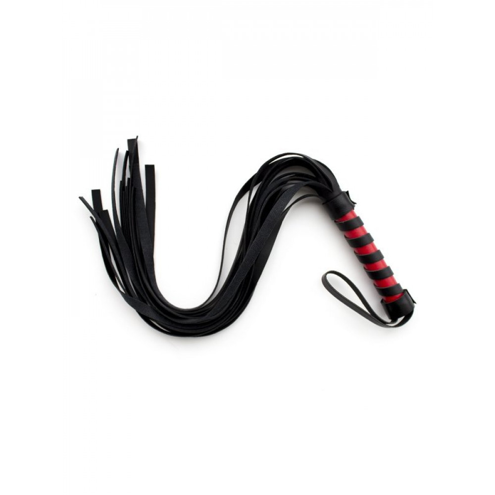  - Флоггер DS Fetish Mini flogger black/red