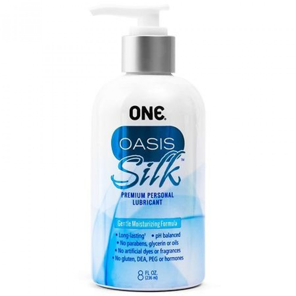 Лубриканты - Лубрикант гибридный ONE Oasis Silk, 236 мл