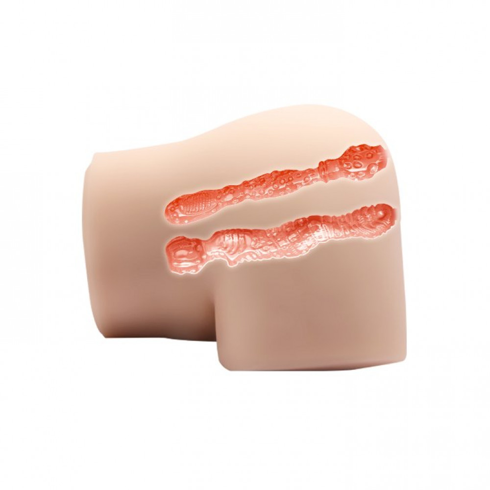 Різне - Мастурбатор з подвійною вібрацією і двома входами Crazy Bull BM-009175Z-1 4