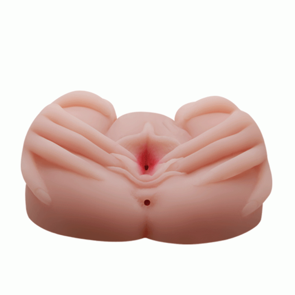 Мастурбаторы вагины - Мастурбатор вагина и анус с вибрацией BAILE - French lady, Vibration Heating function, BM-009022 5