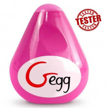 Мастурбатор-Яйце багаторазовий Gvibe NEW! Gegg рожевий (при покупці 3 од., подарунок за 1 грн)
