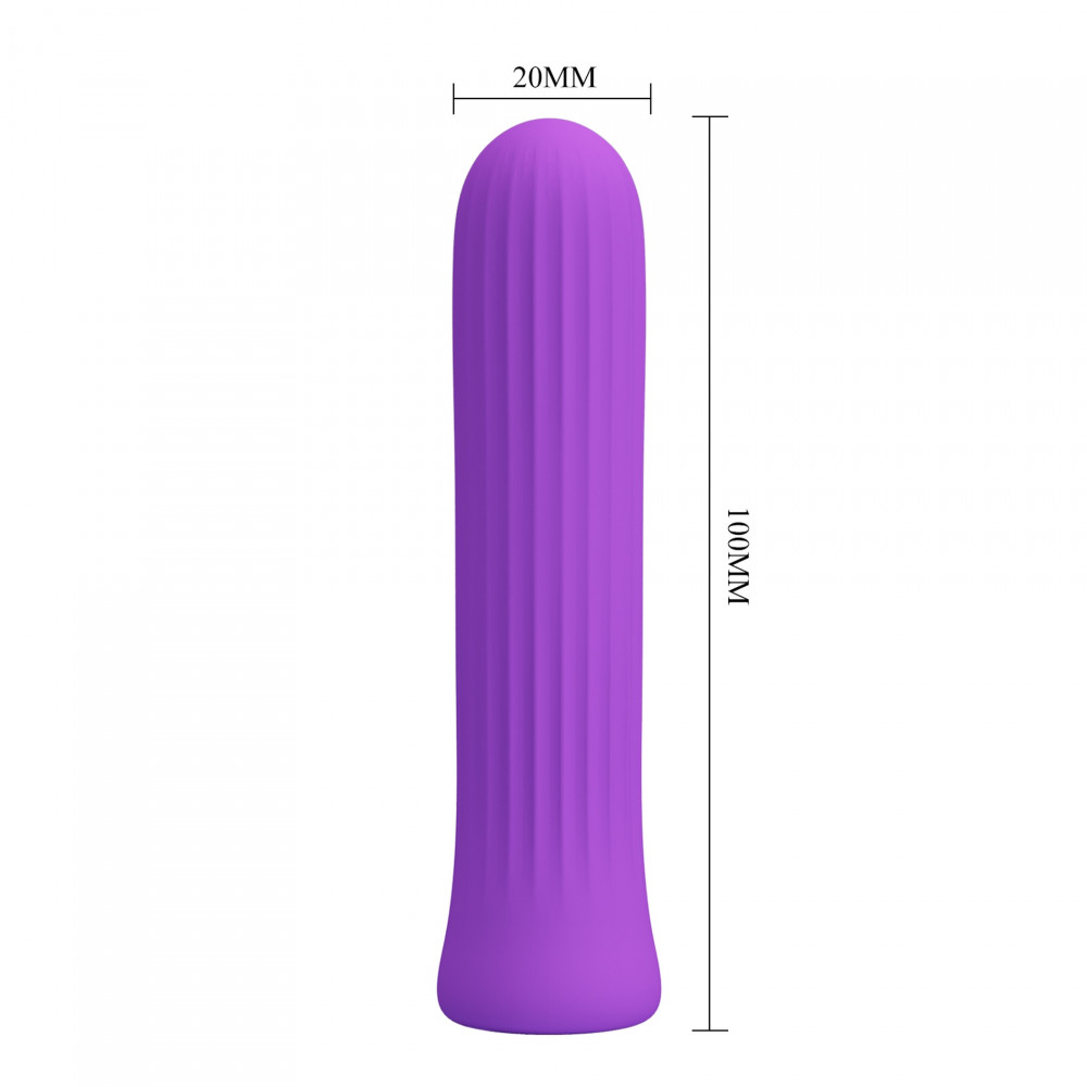 Классический вибратор - Мини-вибратор PRETTY LOVE Blanche фиолетовый, 10 х 2 см 6