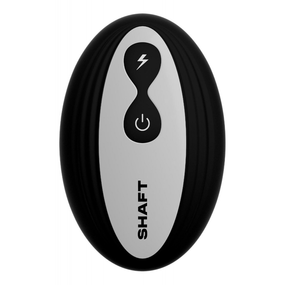 Эрекционные кольца и насадки - Насадка на пенис Shaft Vibrating с вибрацией и пультом, бежевая, 22.3 см 4