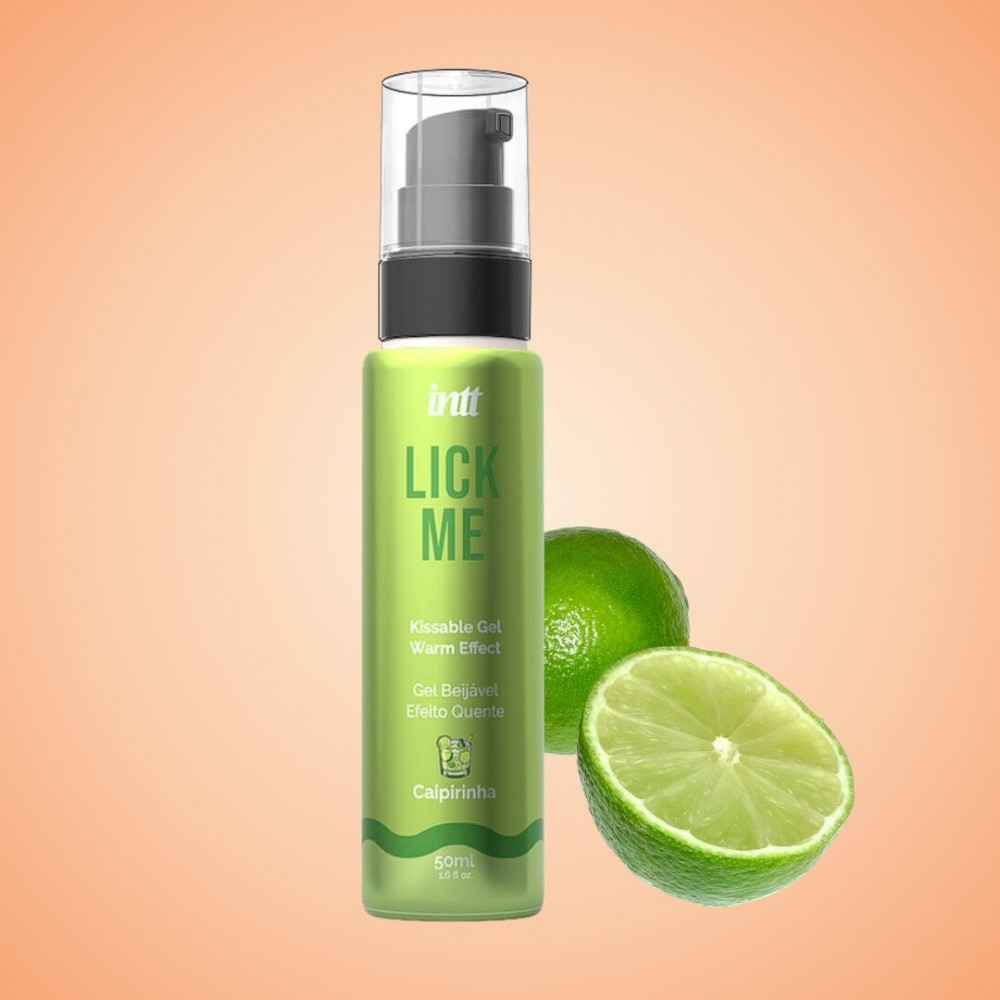  - Оральный гель со вкусом кайпириньи Intt Lick Me Caipirinha с согревающим эффектом, 50 мл 1