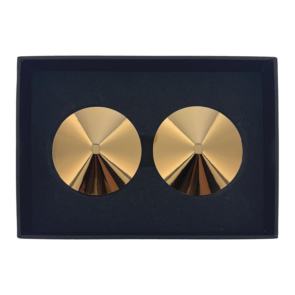  - Пестиси на соски Guilty Pleasure Tempting Touch Covers, золоті 6